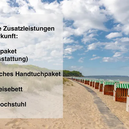 Apartment Enzian - Sauna, E-ladestation&150m Zum Baabe